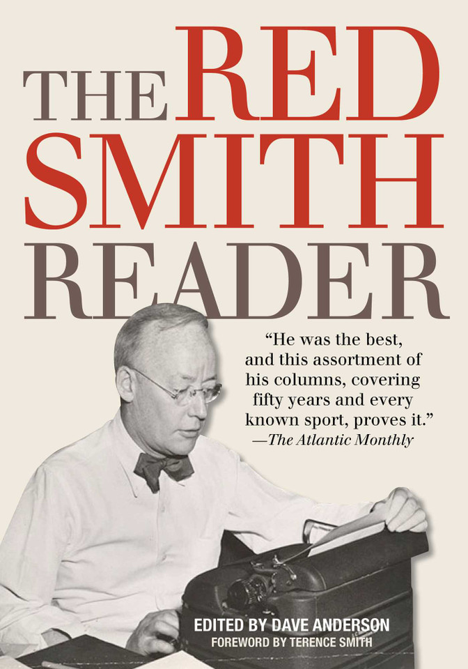 The Red Smith Reader book cover by 