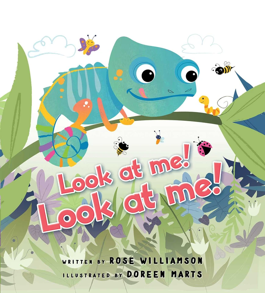 Look at Me! Look at Me! book cover by Rose Williamson