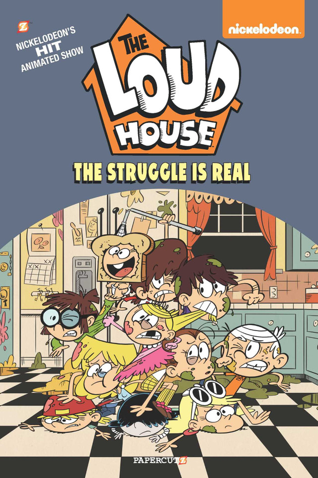 The Loud House #7: The Struggle is Real (The Loud House) book cover by The Loud House Creative Team