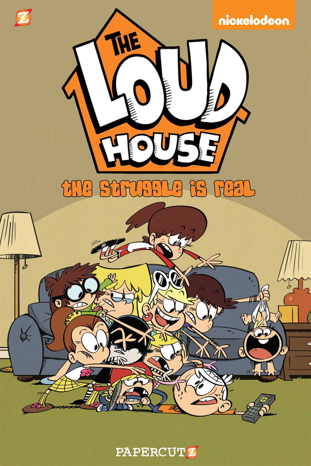 The Loud House #7: The Struggle is Real (The Loud House) book cover by The Loud House Creative Team