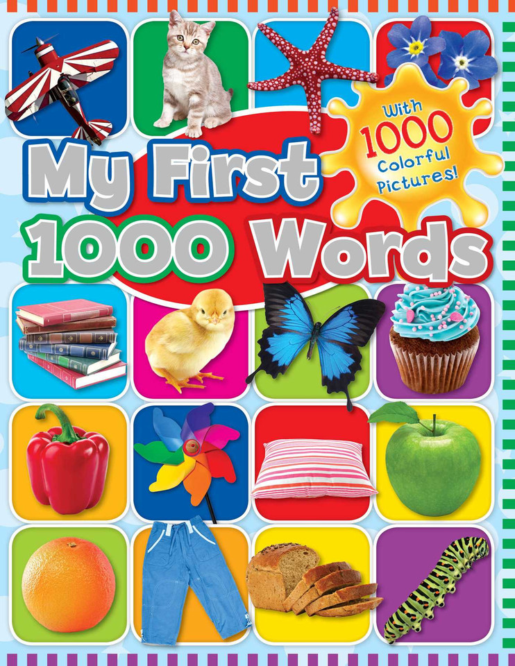 My First 1000 Words: With 1000 Colorful Pictures! book cover by Racehorse for Young Readers