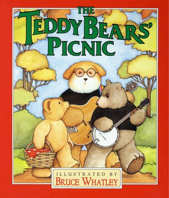 The Teddy Bears' Picnic book cover by Jerry Garcia, David Grisman