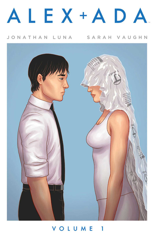 Alex + Ada Volume 1 (Alex + Ada) book cover by Jonathan Luna, Sarah Vaughn
