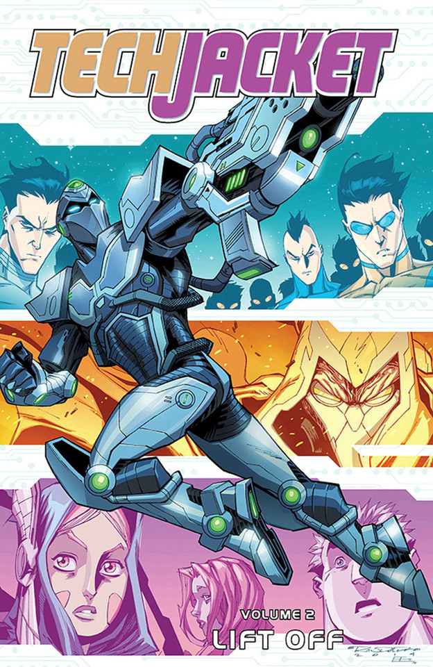 Tech Jacket Volume 2 (Invincible) book cover by Robert Kirkman, Joseph Keatinge, Aubrey Sitterson