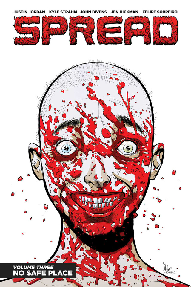 Spread Volume 3: No Safe Place book cover by Justin Jordan