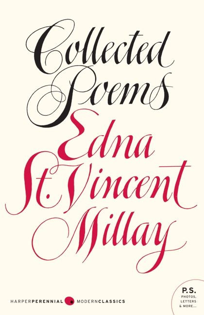 Collected Poems book cover by Edna St. Vincent Millay