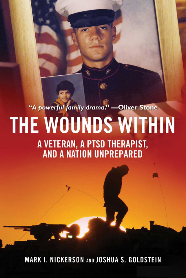 The Wounds Within: A Veteran, a PTSD Therapist, and a Nation Unprepared book cover by Mark I. Nickerson, Joshua S. Goldstein