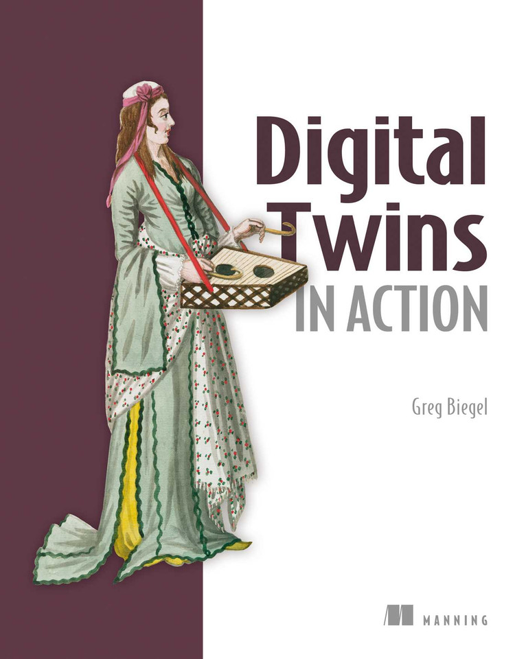 Digital Twins in Action (In Action) book cover by Greg Biegel