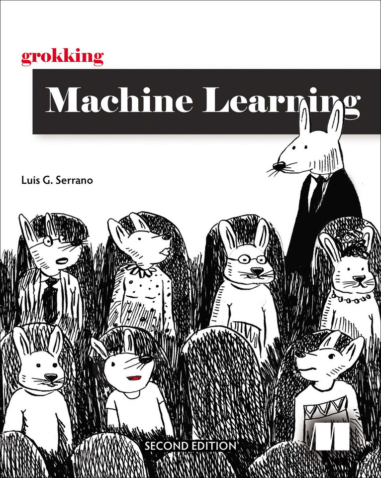 Grokking Machine Learning, Second Edition book cover by Luis Serrano