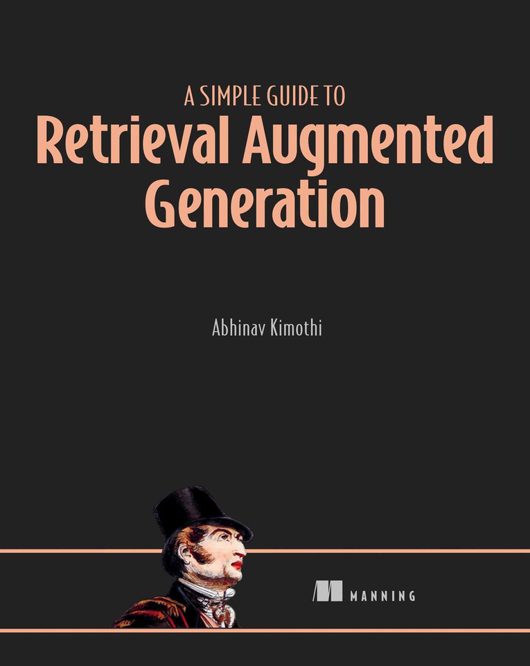 A Simple Guide to Retrieval Augmented Generation book cover by Abhinav Kimothi
