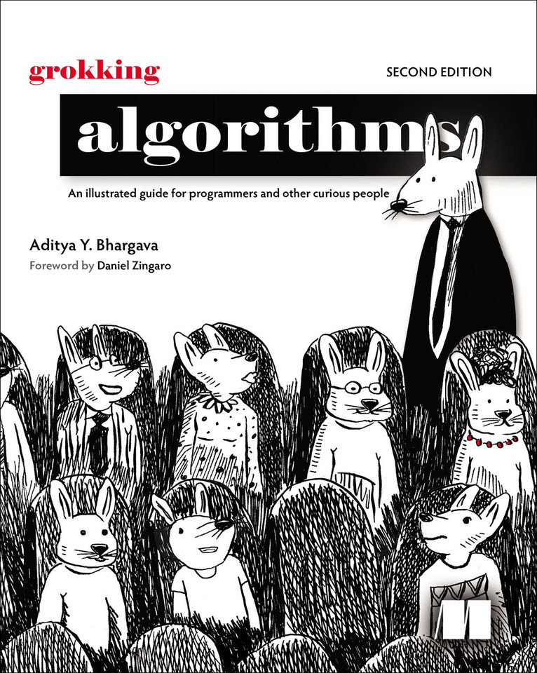 Grokking Algorithms, Second Edition: An illustrated guide for programmers and other curious people book cover by Aditya Y Bhargava