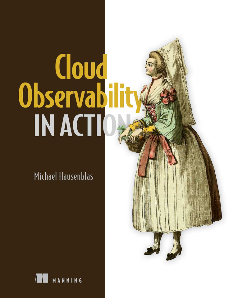 Cloud Observability in Action (In Action) book cover by Michael Hausenblas