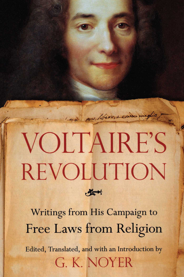 Voltaire's Revolution: Writings from His Campaign to Free Laws from Religion book cover by 