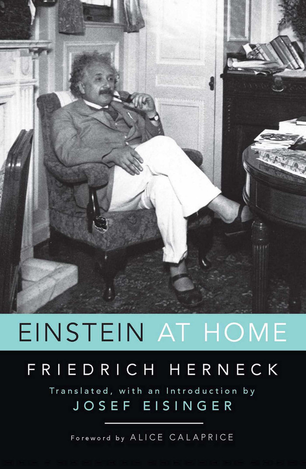 Einstein at Home book cover by Friedrich Herneck