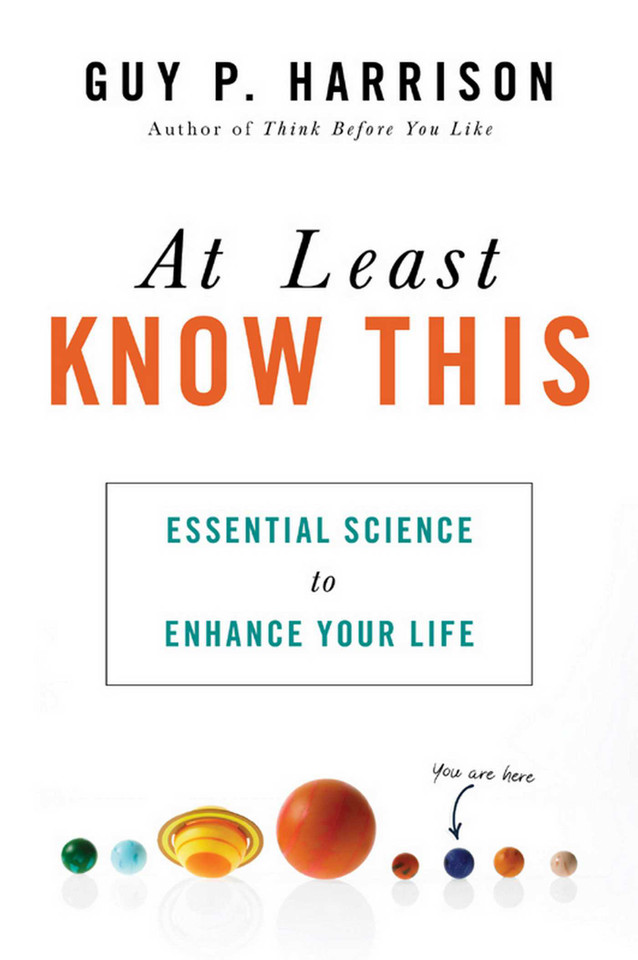 At Least Know This: Essential Science to Enhance Your Life book cover by Guy P. Harrison