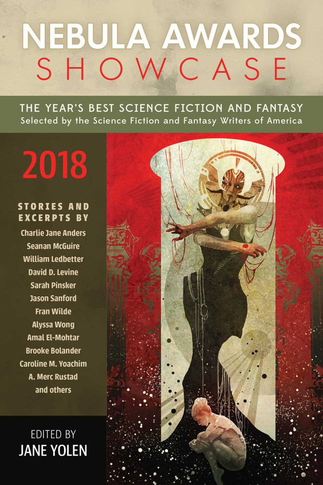 Nebula Awards Showcase 2018 book cover by Jane Yolen