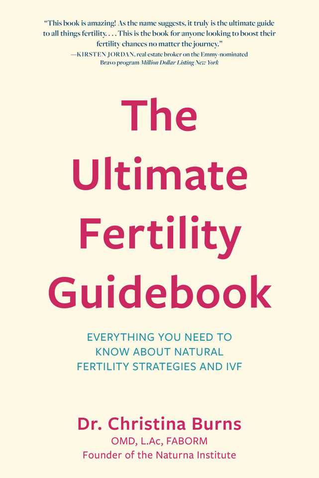 Ultimate Fertility Guidebook book cover by Christina Burns
