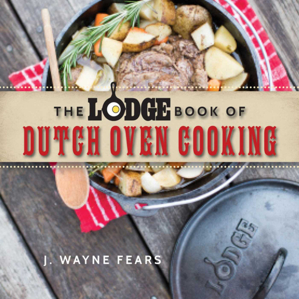 The Lodge Book of Dutch Oven Cooking book cover by J. Wayne Fears
