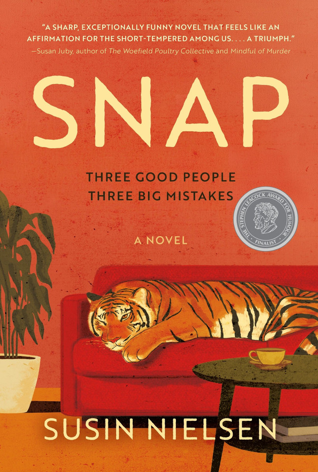 Snap: A Novel book cover by Susin Nielsen