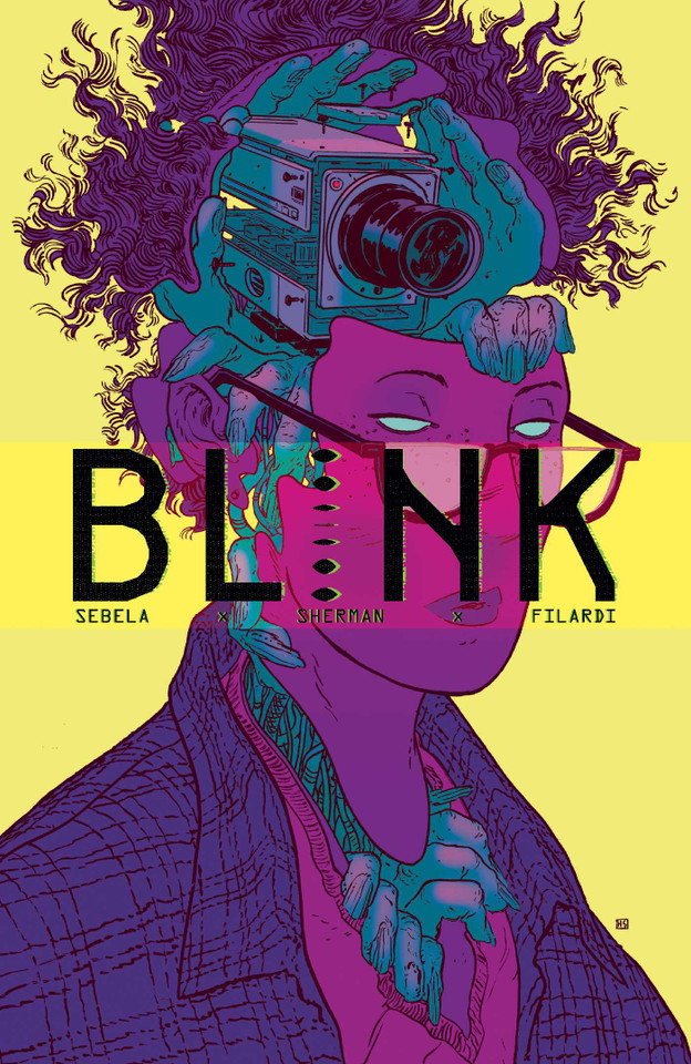 Blink book cover by Christopher Sebela