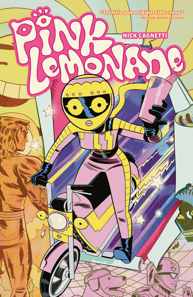 Pink Lemonade book cover by Nick Cagnetti