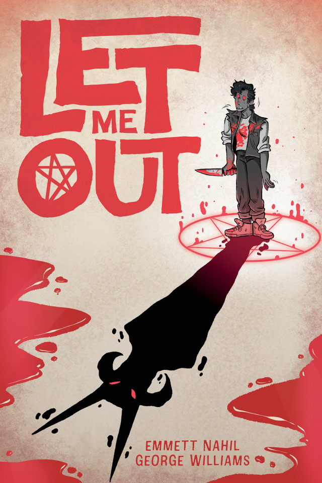 Let Me Out book cover by Emmett Nahil