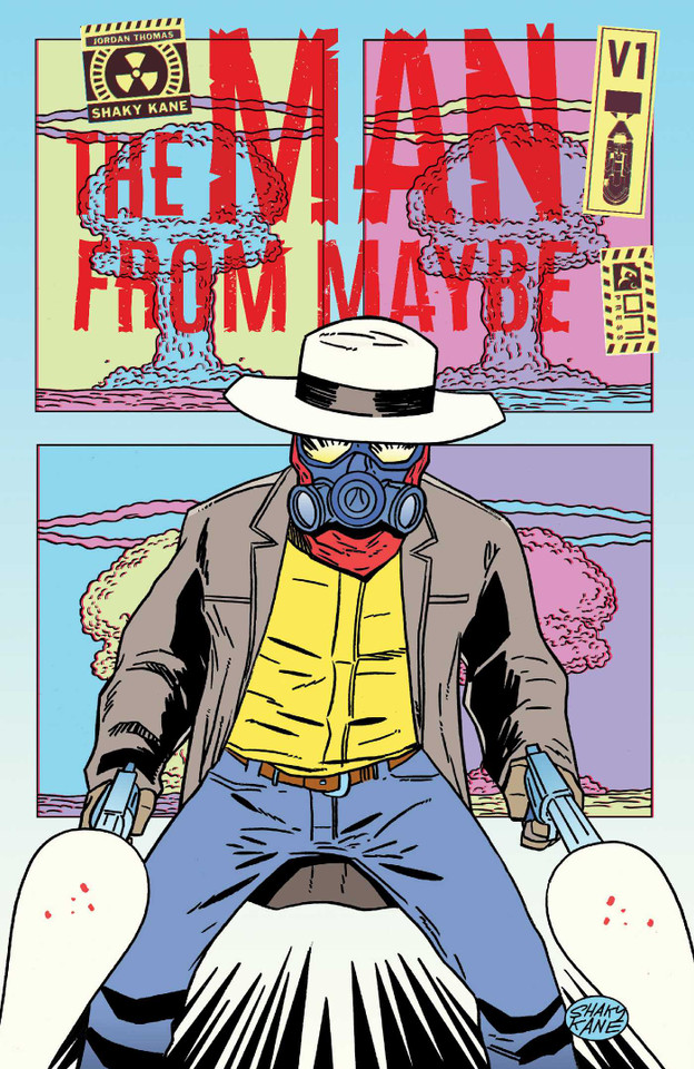 The Man From Maybe book cover by Jordan  Thomas