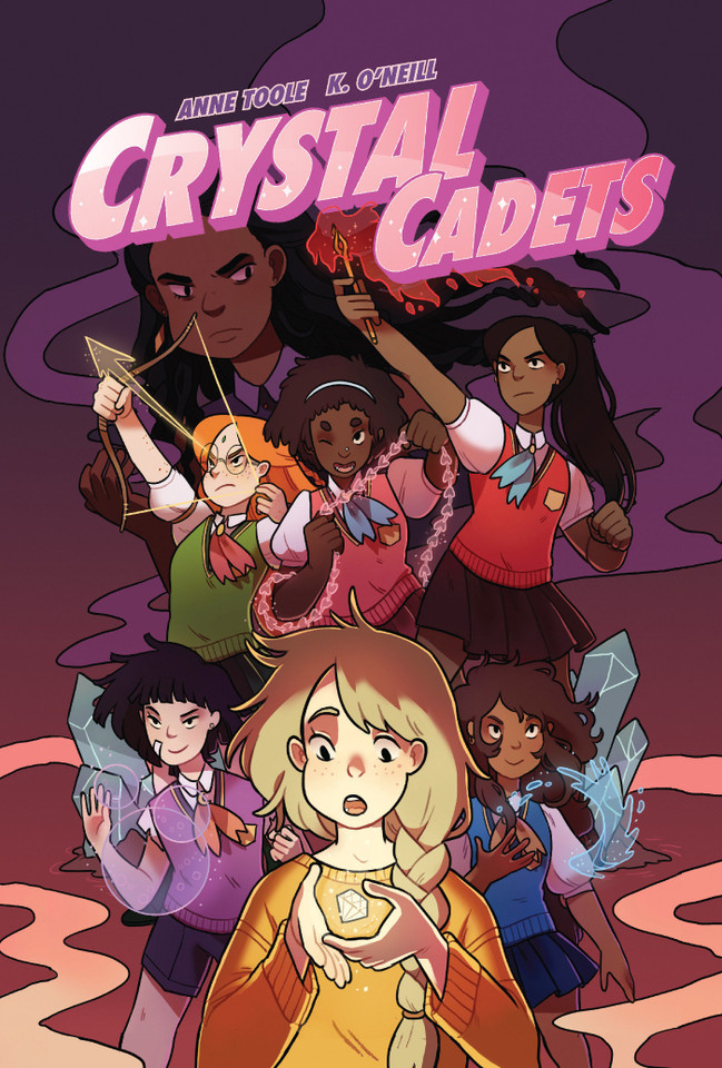 Crystal Cadets (Crystal Cadets) book cover by Anne Toole