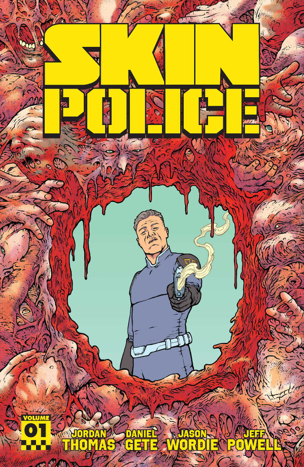Skin Police Vol. 1: Crimes Against Nature book cover by Jordan  Thomas