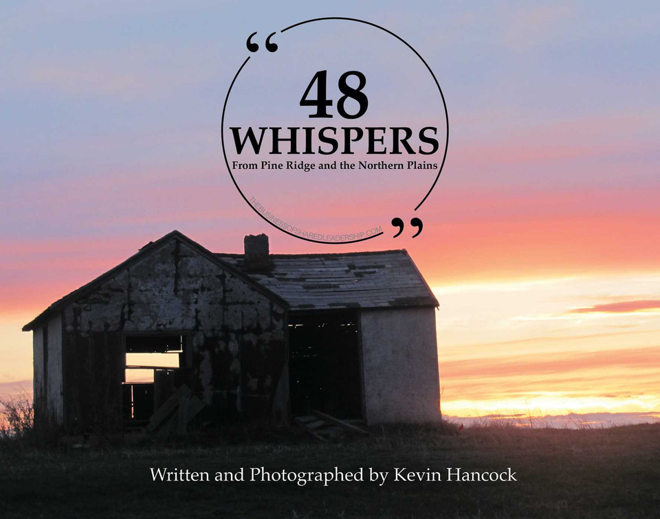 48 Whispers: From Pine Ridge and the Northern Plains book cover by Kevin Hancock