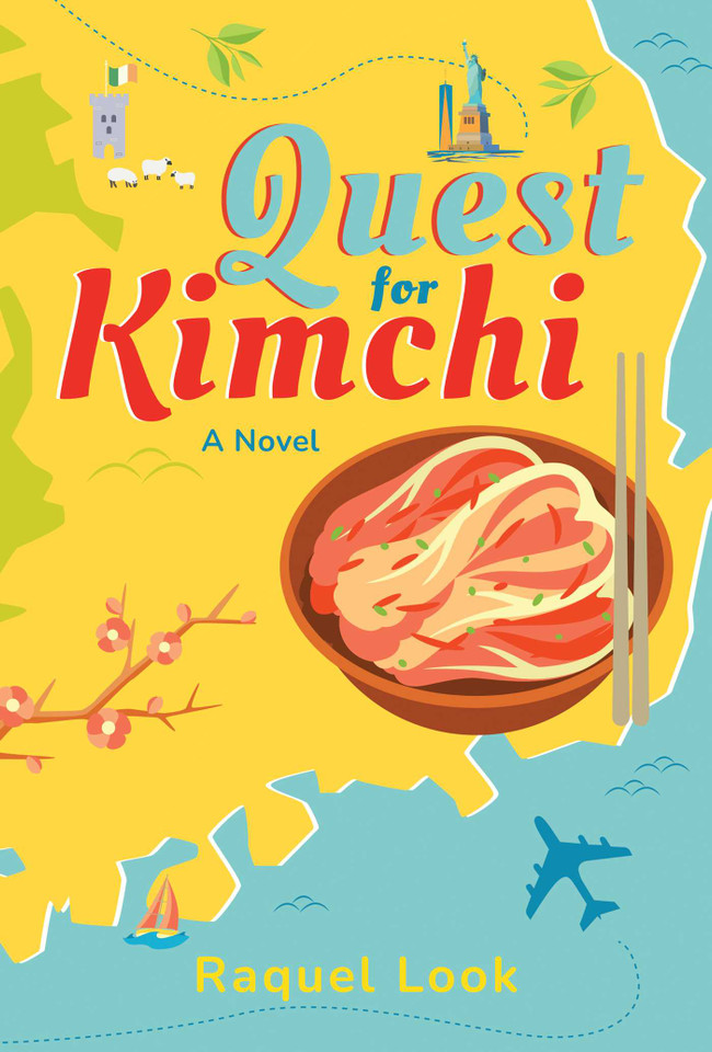 Quest for Kimchi book cover by Raquel Look