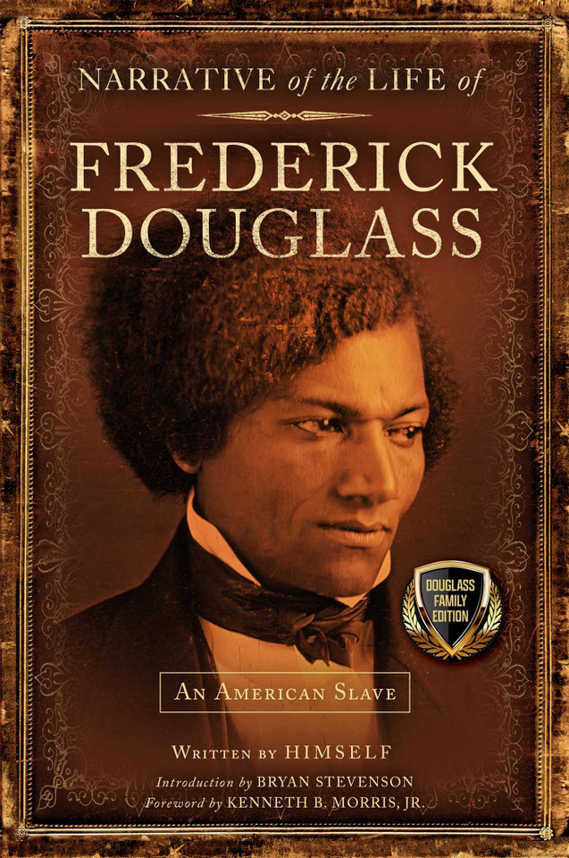 Narrative of the Life of Frederick Douglass book cover by Frederick Douglass