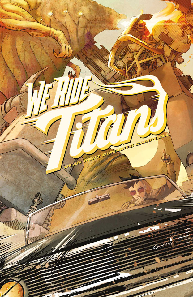 We Ride Titans: The Complete Series book cover by Tres Dean