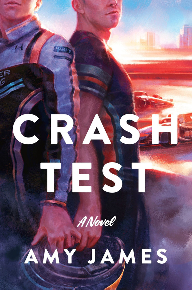 Crash Test: A Novel book cover by Amy James