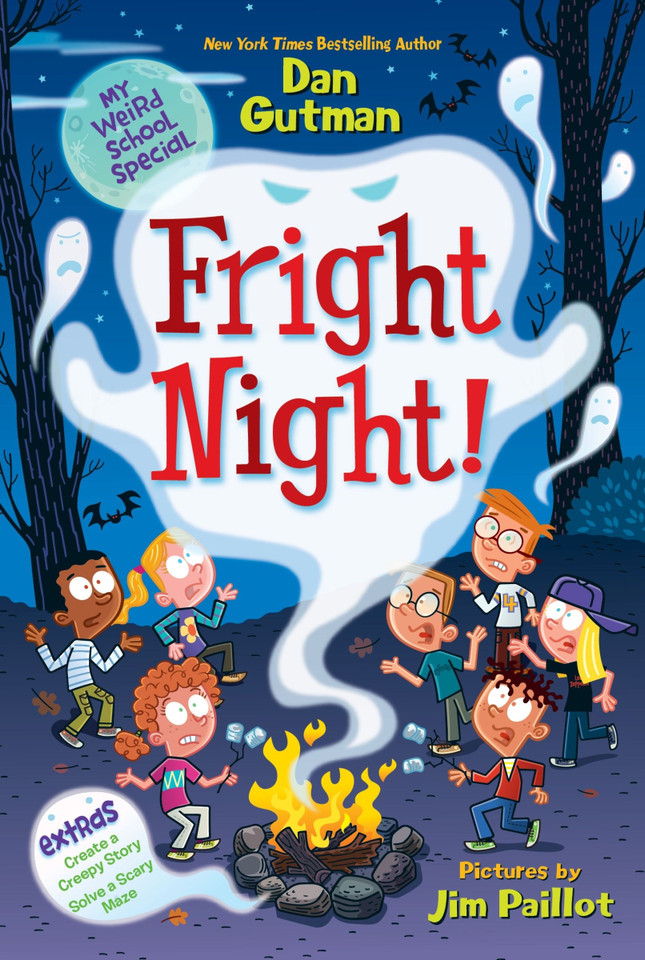 My Weird School Special: Fright Night! (My Weird School Special) book cover by Dan Gutman