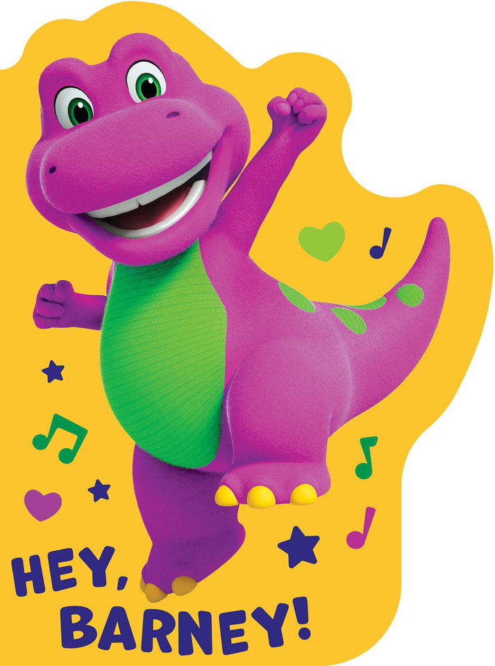 Barney: Hey, Barney! book cover by Anna Membrino