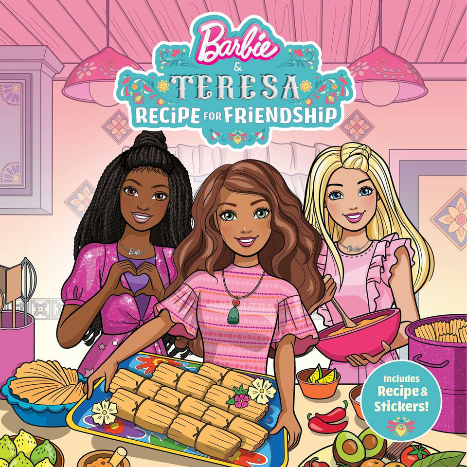 Barbie and Teresa: Recipe for Friendship (Barbie) book cover by Courtney Carbone