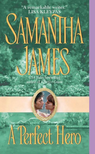 A Perfect Hero book cover by Samantha James