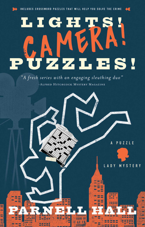 Lights! Camera! Puzzles!: A Puzzle Lady Mystery book cover by Parnell Hall