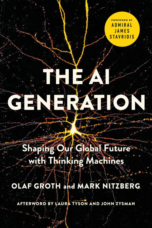 The AI Generation: Shaping Our Global Future with Thinking Machines book cover by Olaf Groth, Mark Nitzberg