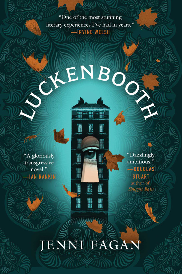 Luckenbooth book cover by Jenni Fagan