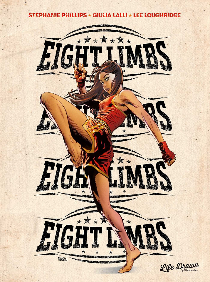 Eight Limbs book cover by Stephanie Phillips