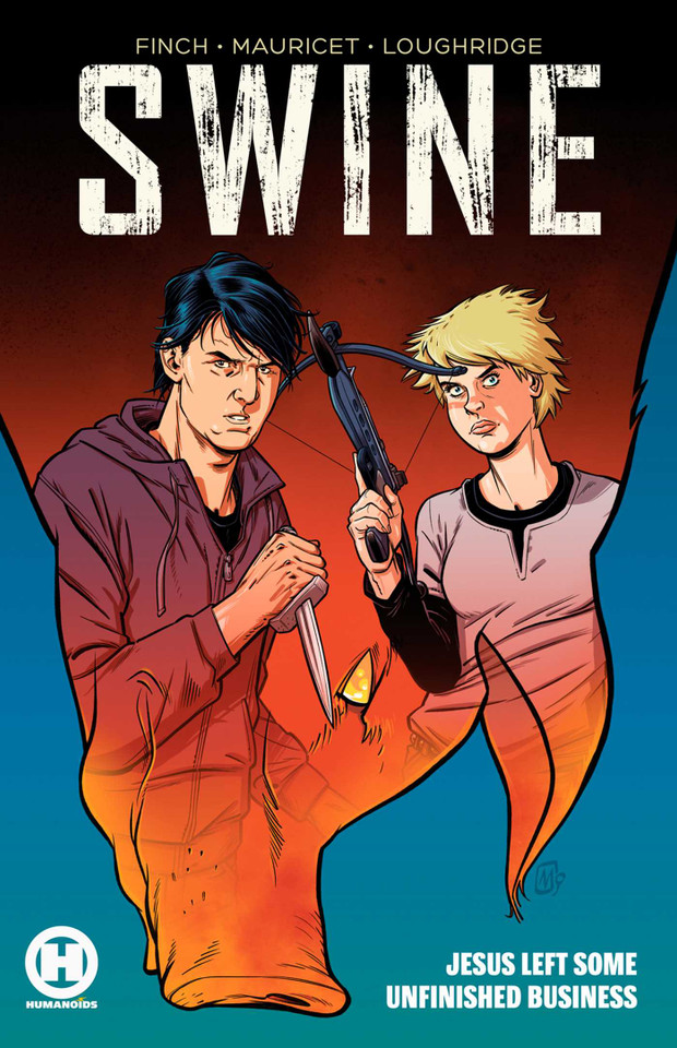 Swine book cover by Tyrone Finch