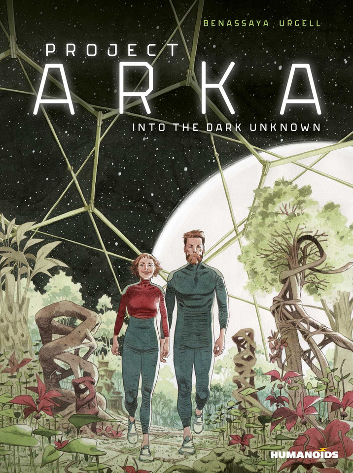 Project ARKA: Into the Dark Unknown book cover by Romain Benassaya