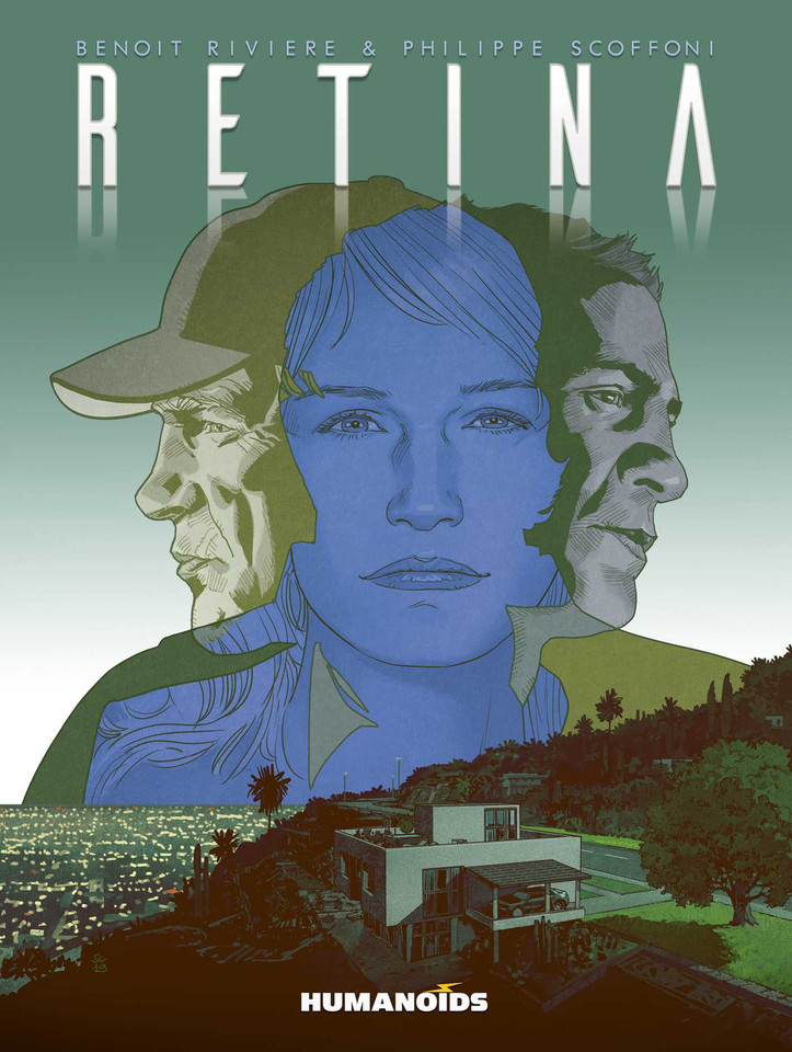 Retina book cover by Benoît  Rivière