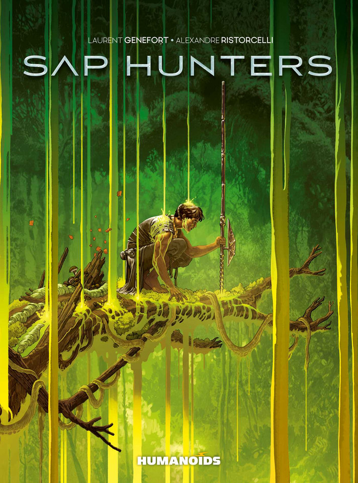 Sap Hunters book cover by Laurent Genefort