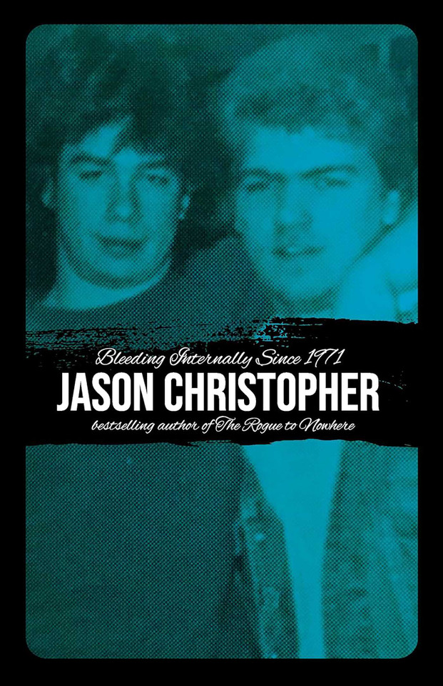 Bleeding Internally Since 1971 book cover by Jason  Christopher