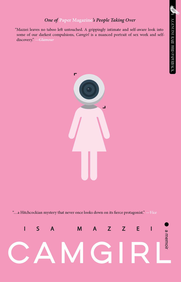 Camgirl book cover by Isa  Mazzei