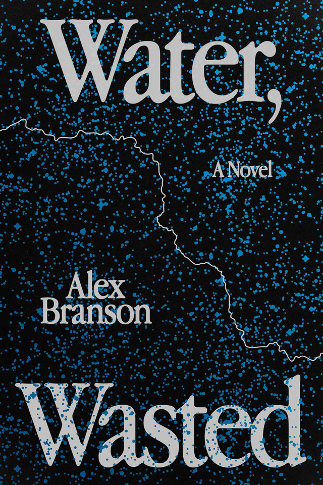 Water, Wasted book cover by Alex Branson