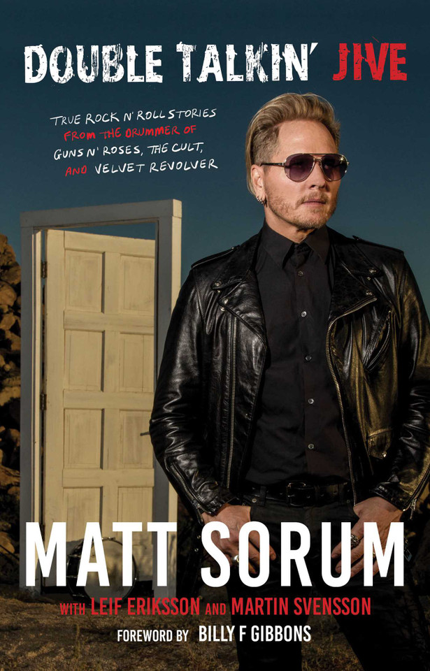 Double Talkin' Jive book cover by Matt Sorum